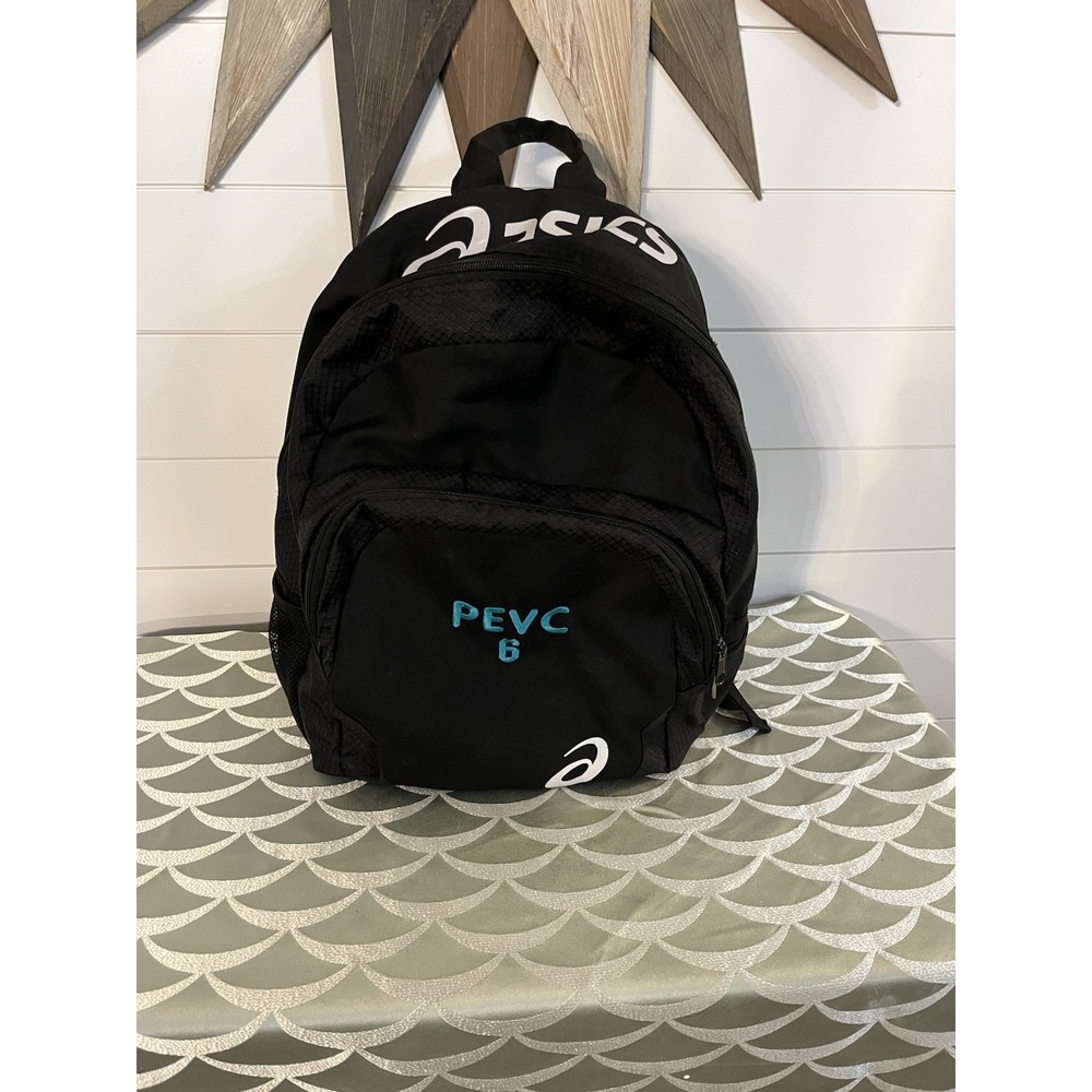 ASICS ZR1127 Team Backpack Athletic Sports Bag Preowned PEVC 6